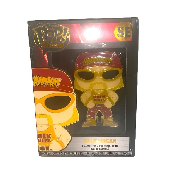 Funko pop Pin Hulk Hogan - Picture 1 of 9